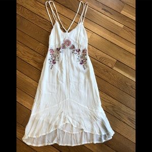 O’Neill sundress with embroidered flowers